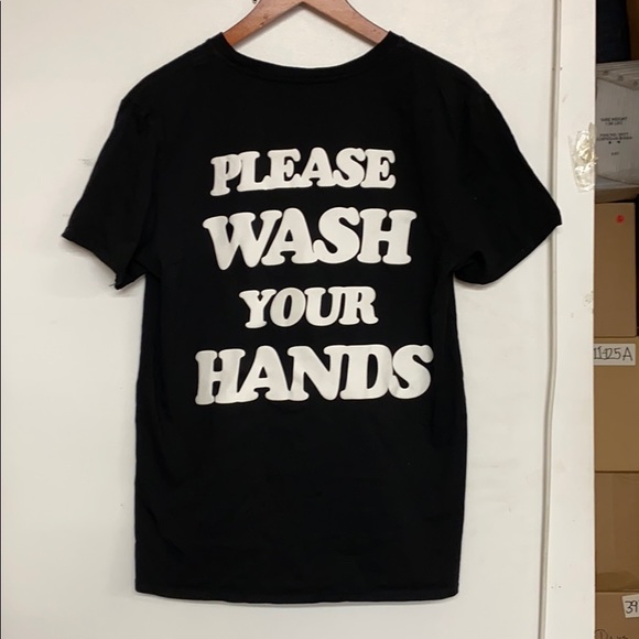 TALENTLESS Tops - NWMD TALENTLESS PLEASE WASH BLACK TEE WOMEN LRG